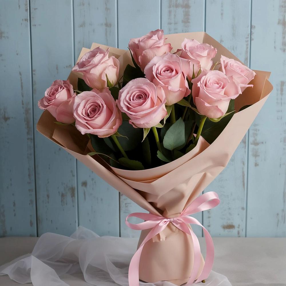 Букет цветов из: Розы в Назии