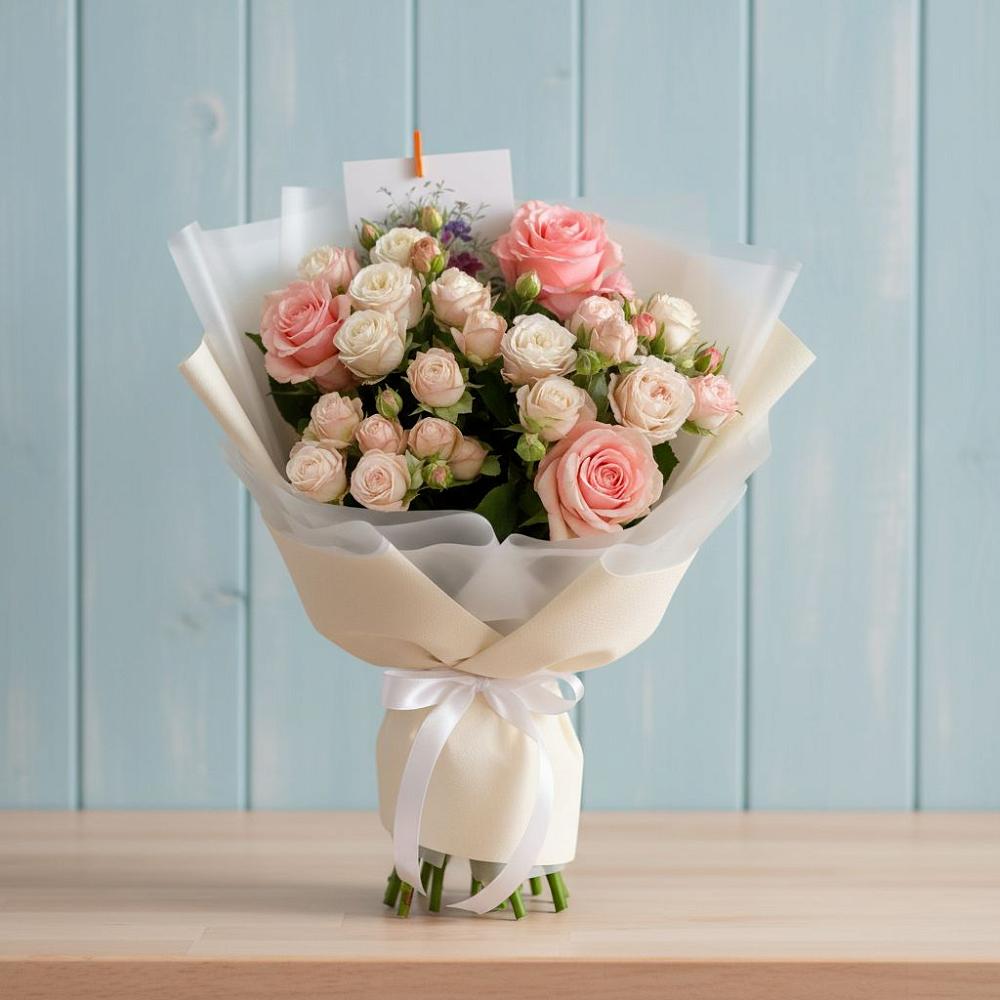 Букет цветов из: Розы в Назии