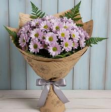 Букет цветов из:  Хризантемы в Назии