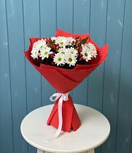 Букет цветов из:  Хризантемы в Назии