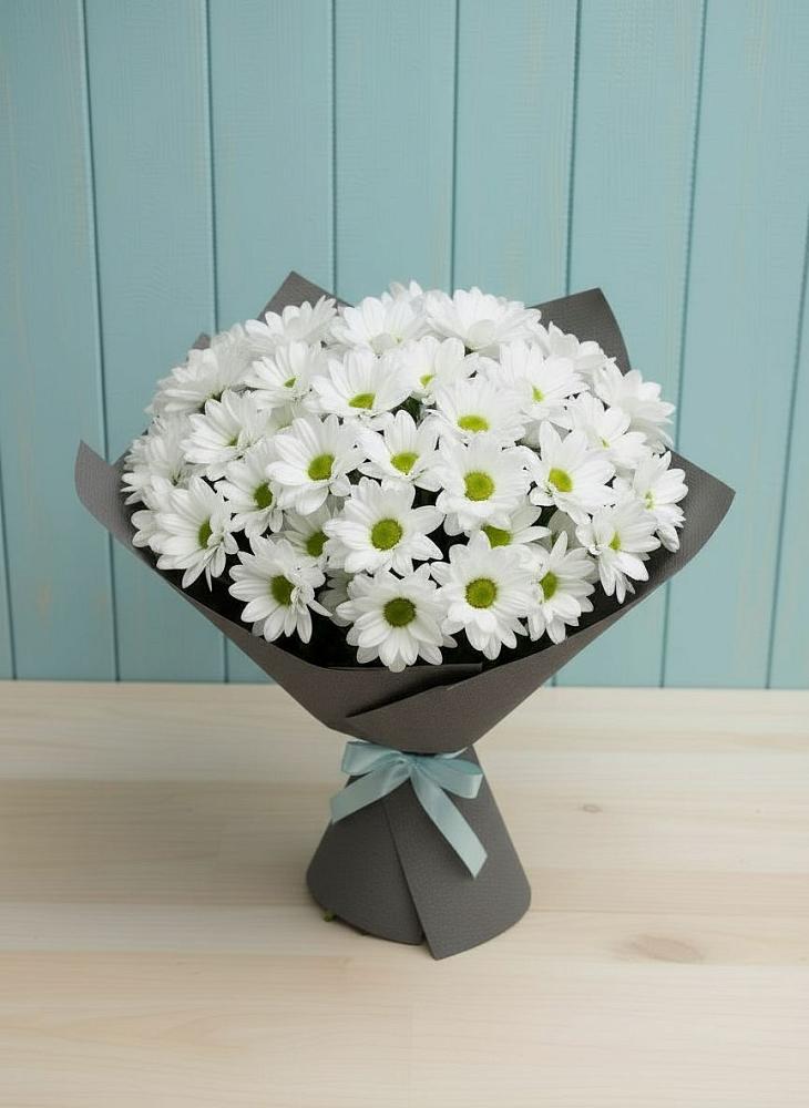 Букет цветов из: Хризантемы в Назии