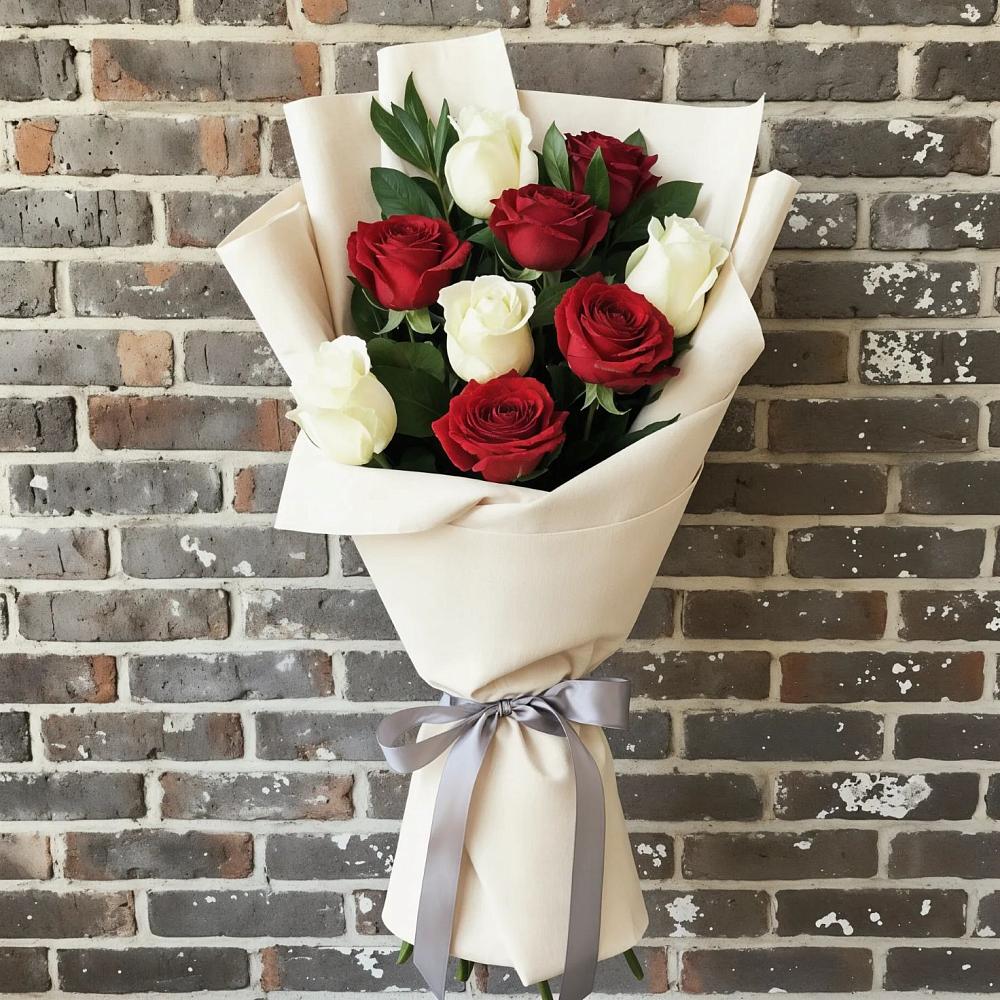 Букет цветов из: Розы в Назии