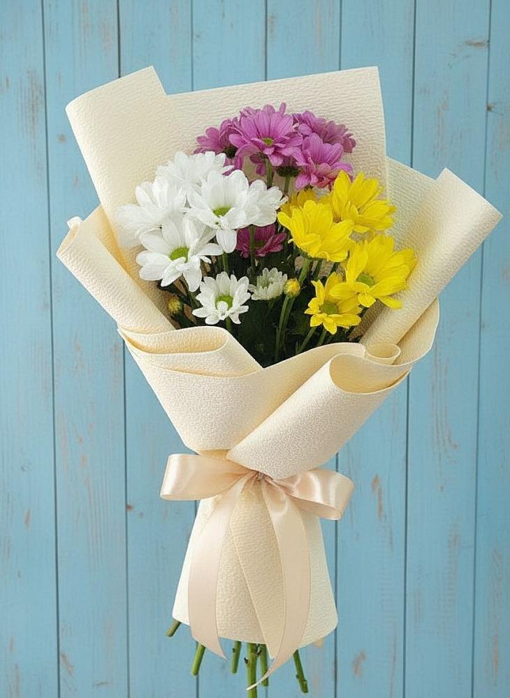 Букет цветов из: Хризантемы в Назии
