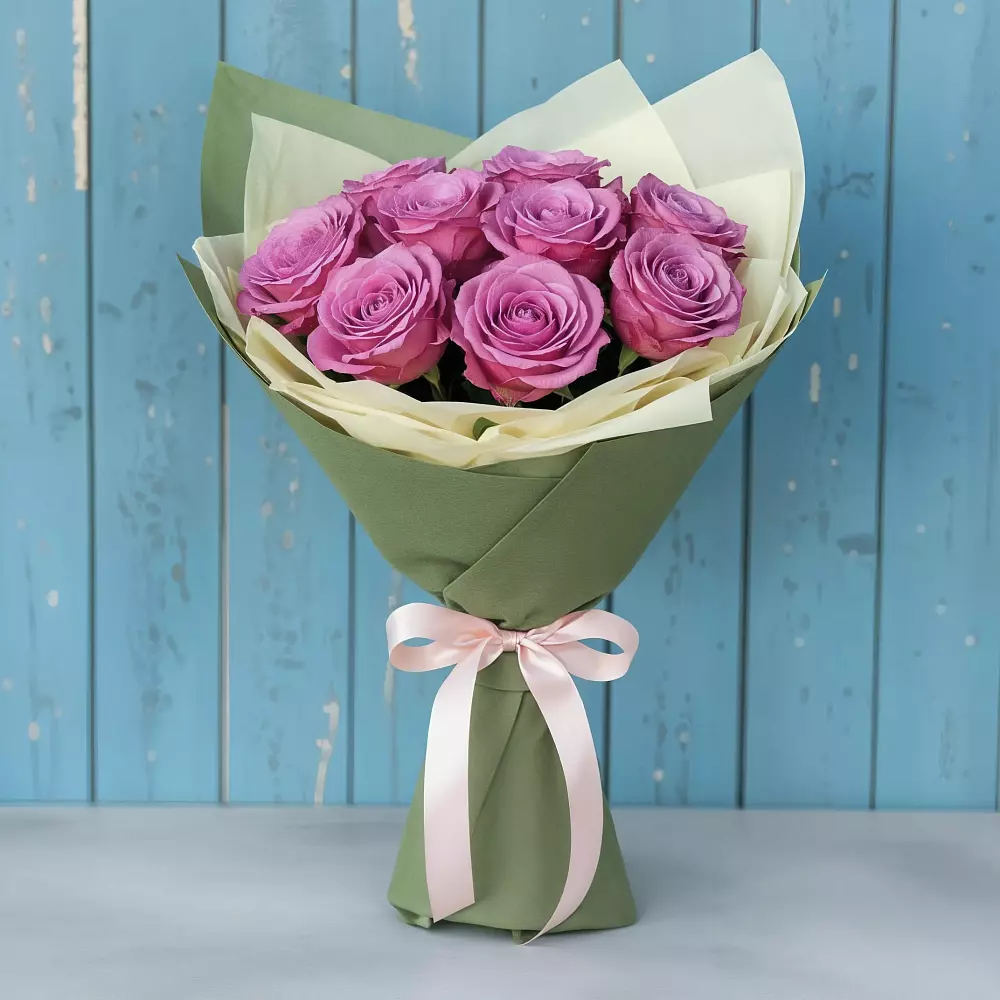 Букет Розы Фёрст Леди в Назии