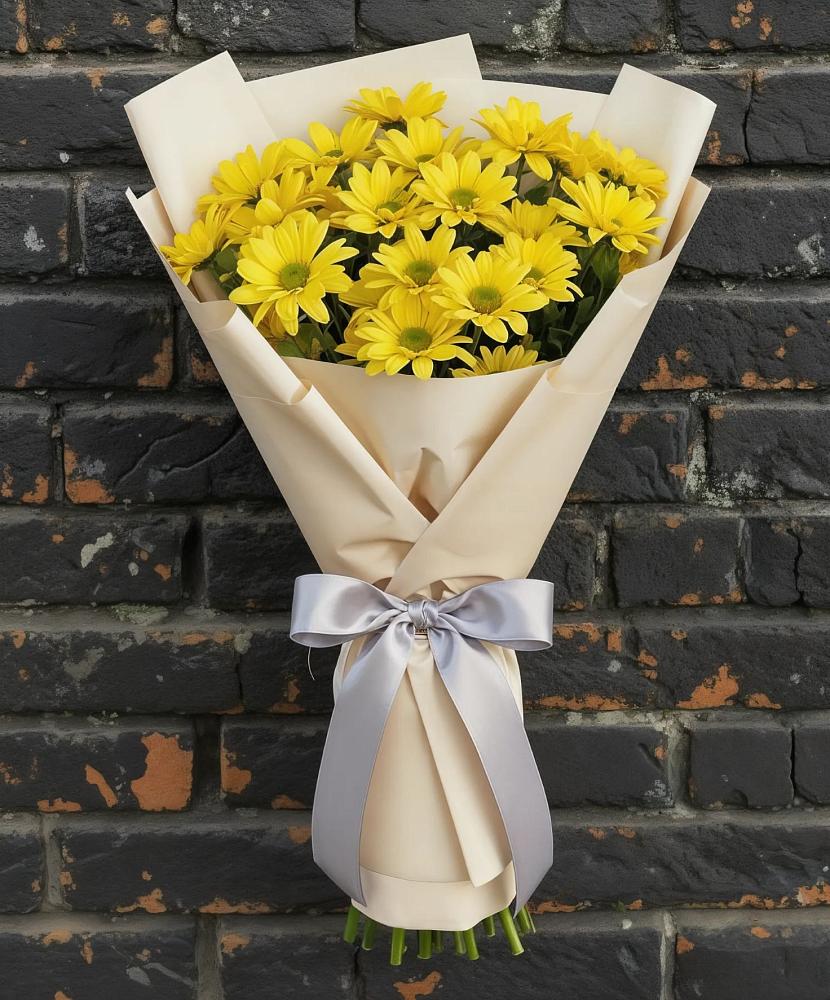 Букет цветов из: Хризантемы в Назии