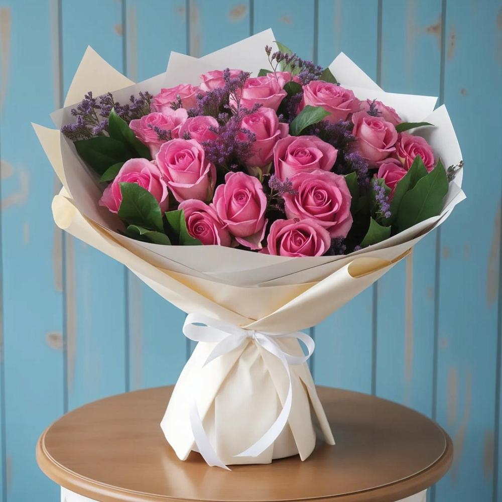 Букет цветов из: Розы в Назии