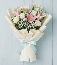 Букет цветов из:  Лилии в Назии